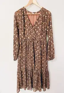 Cheetah Design Dress NWT - Size Small