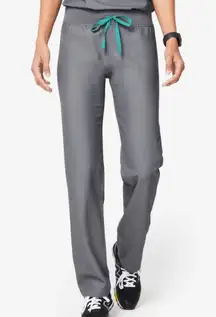 Women's Figs Livingston Scrub Pants Graphite Gray Size Small
