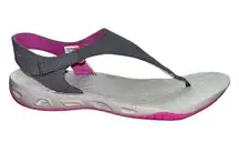 Columbia  Sandals Women's Size 9 Purple Gray Walking Beach Pool Shoes