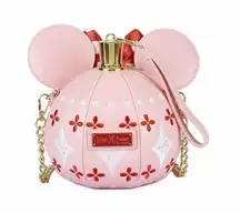 LOUNGEFLY
STITCH SHOPPE MINNIE MOUSE ORNAMENT CROSSBODY BAG