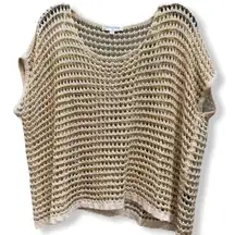 Oxford Circus Acrylic Sweater Gold Accents