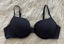 Skims Fits Everybody Pushup Bra Onyx Size 38B