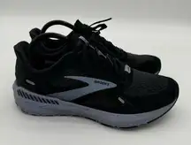 Brooks Launch GTS 9 Women's Med Black Blue Running Sneakers Size 9