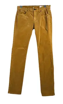 Rag & Bone Corduroy Pants Women 6 28 Skinny Mustard Yellow Casual‎ Fall Colorful