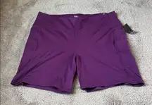 Tru by Torrid Super Soft Performance Jersey 7 Inch Active Bike Shorts SIZE 3X