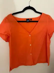 Orange Blouse