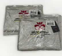 2 Natural Uniforms Women's Under Scrub Tee V-Neck Long Sleeve T-Shirt Tops 7170