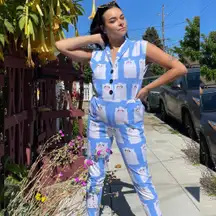 Nooworks Grumpy Cats Magic Suit Jumpsuit