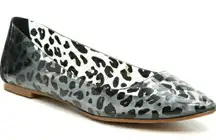 MIX NO 6 Rima Leopard Clear Flat Pointed Barbiecore‎ Mob Wife