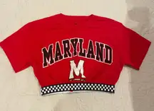 University of Maryland Crop T-Shirt