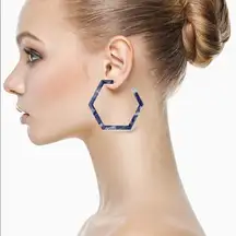 ✨ Tortoise Shell Hoops Earring ✨