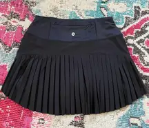 Black Tennis Skirt