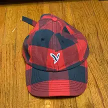 Red Checkered Hat