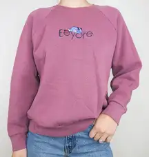 Vintage 90s Eeyore Embroidered Sweatshirt