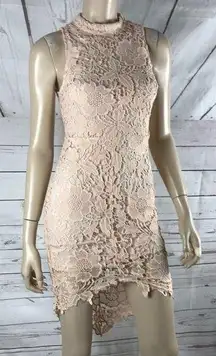 Pink Lace Samantha Mini Dress NWT SMALL