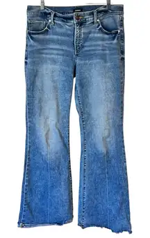 Express 70’s Mid Rise Flare Jeans