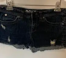 ROXY Distressed Denim Short