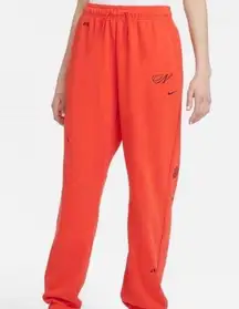 Nike Clash FLEECE PLUS Jogger Pants track NWT SIZE 1X ORANGE