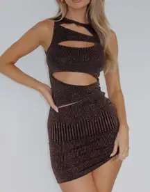 White Fox Mini Dress