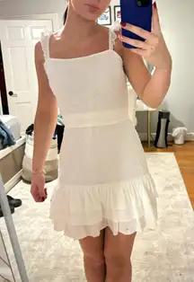 White  story dress