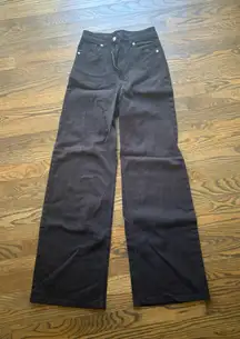 Jeans H&M High-Waisted Wide-Leg