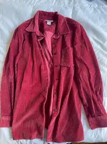 Chadwick’s Red Corduroy Button Up  