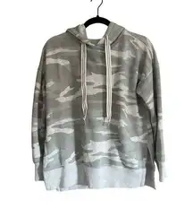 Aerie Camo Hoodie Pull Over with Slits