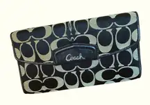 COACH Signature Classic CaRd Slot  Wallet.