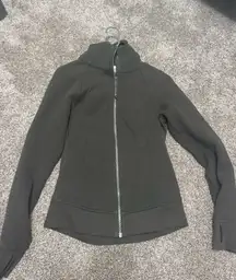 Lululemon Scuba Full-Zip Hoodie Green