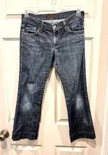 James Jeans Dry Aged Denim Dry Aged By‎ Sean Kick Crops size 27