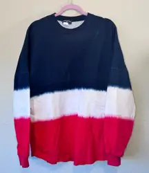 Spirit Jersey Carnival Dream Red White Blue Long Sleeve Shirt Unisex L