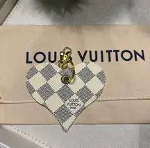 Upcycled Designer Charm Keychain 