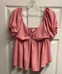 Boutique Cropped Top Size Large