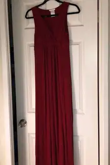 Red Maxi Dress