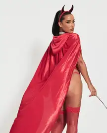 Pretty Little Thing - Red Velvet Cape