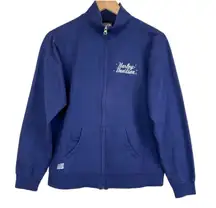 Harley-Davidson Pat Rogers Speedway Concord North Carolina blue Zip sweatshirt