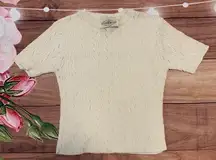 B.Moss Short Sleeve Knit Sweater