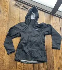 Patagonia Women's Torrentshell 3L Rain Jacket X-SMALL Black New 85246