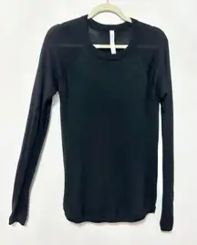 women’s merino wool long sleeve scoopneck pullover sweater top