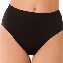 Miraclesuit Basic Pant Swim Bottom Black 16 NWT IN PACKAGE