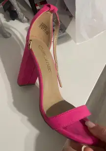 Hot Pink High Heels