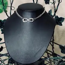 Infinity Choker Statement Necklace New