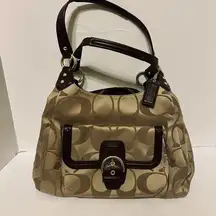 Coach Signature Hobo Classic C Purse