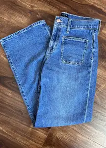 J.Crew Wide Leg Jeans Petite