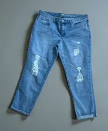 GAP Women's Sexy Boyfriend Fit Ankle Jeans Size 16 / 34"