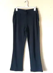 Denim & Co  | Black Fleece Jogger Pants Sz S