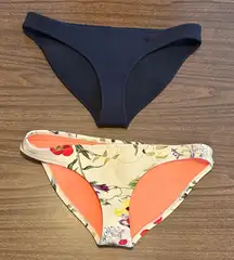 Triangl Bikini Bottoms Medium Small Lot of 2