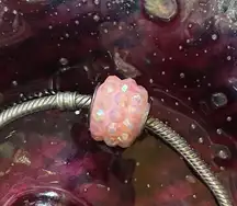 Charm Bead- Girly pink