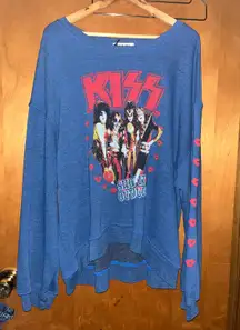 Kiss Concert Sweatshirt Size X-Large NWOT