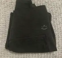 spacedye high waist dark grey heathered leggings